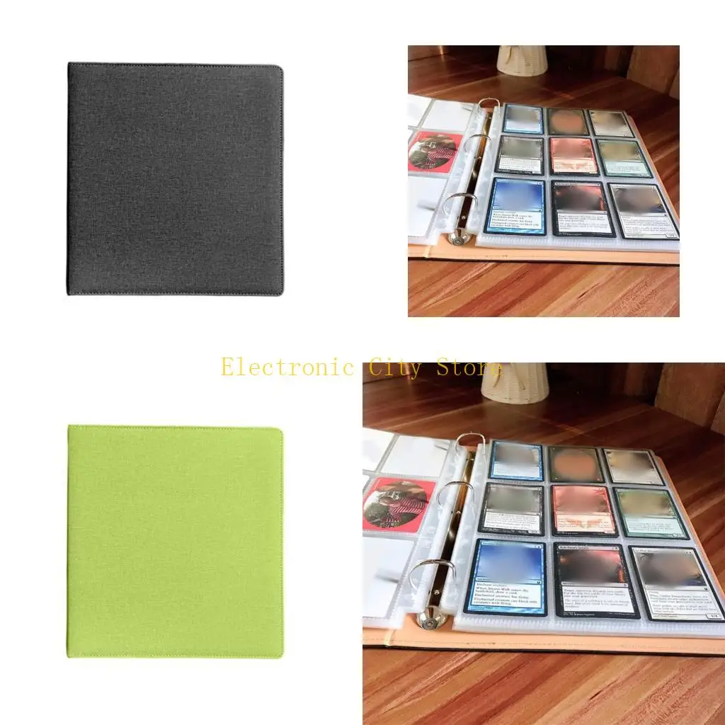 

Card Collection Album 450/900 Slot Card Organiser Folder Gaming Card Album Trading Card Collection Book for Sport Card HU8D