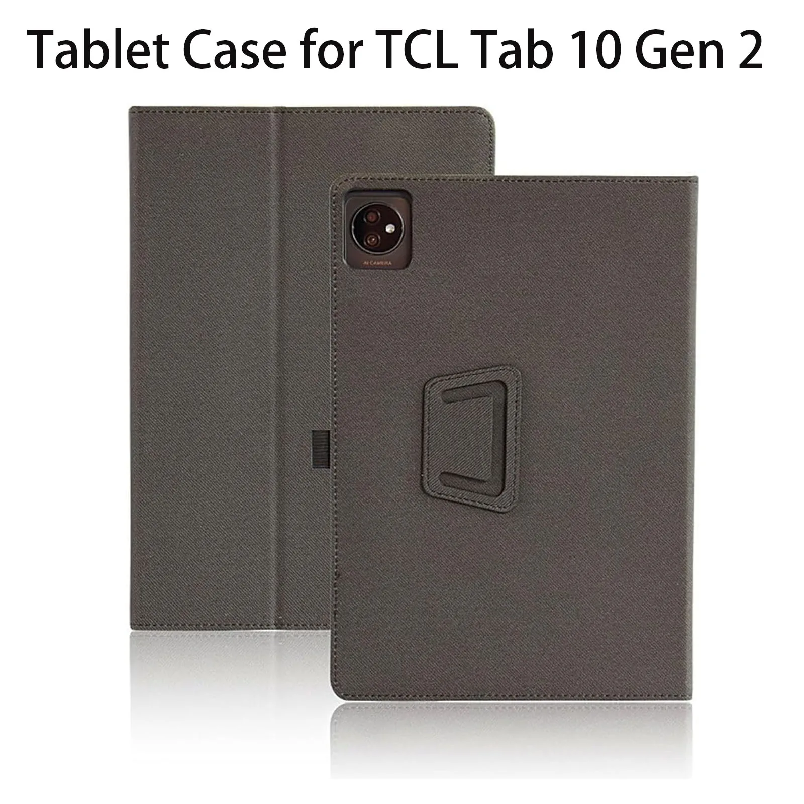 

Tablet Case for TCL Tab 10Gen 2 Protective Cover Kickstand Function Shockproof (PU leather Material)