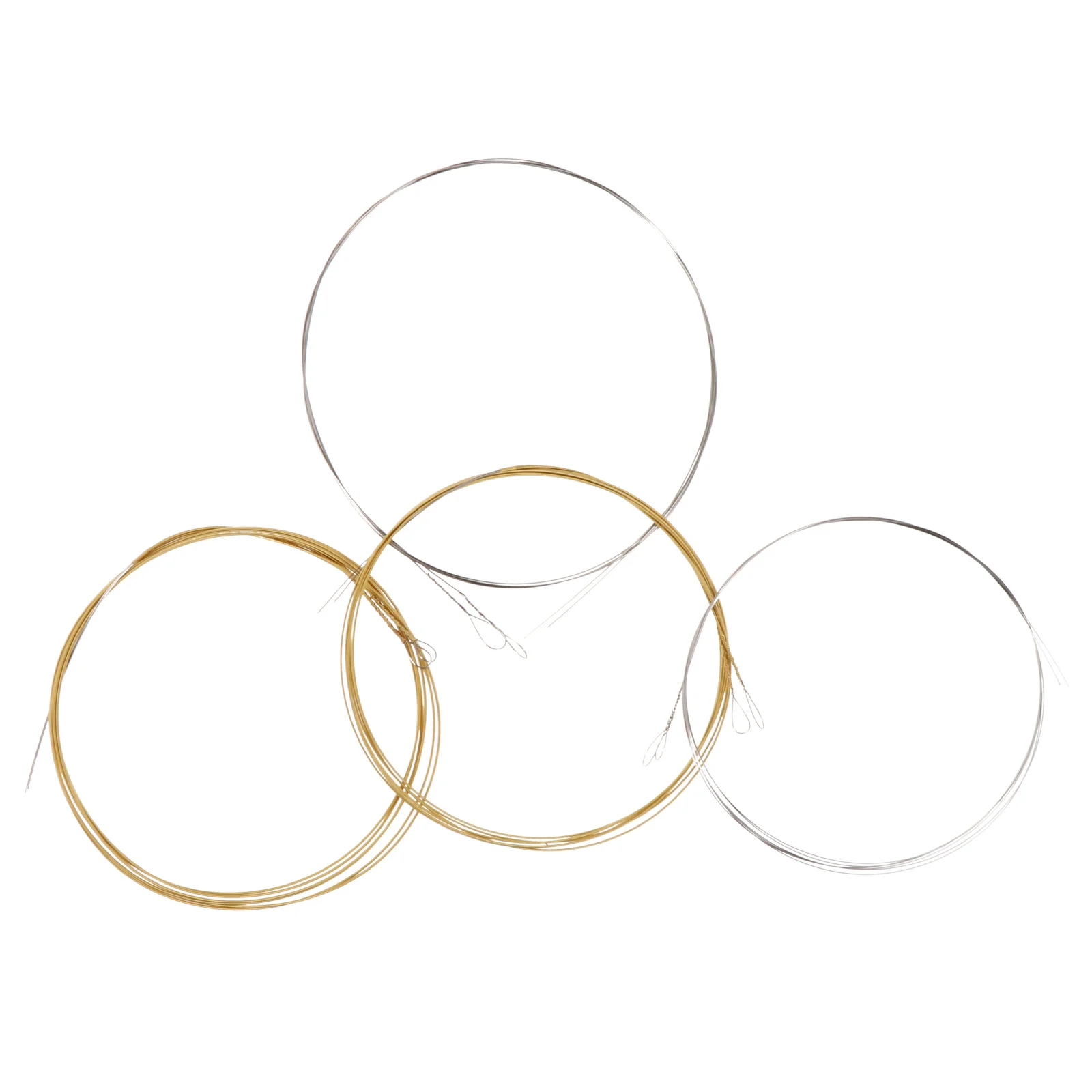 4 قطع من أوتار المندولين الممتازة اللامعة والناعمة والمتينة وعمر طويل هدية مثالية لعشاق المندولين سلسلة بديلة #2