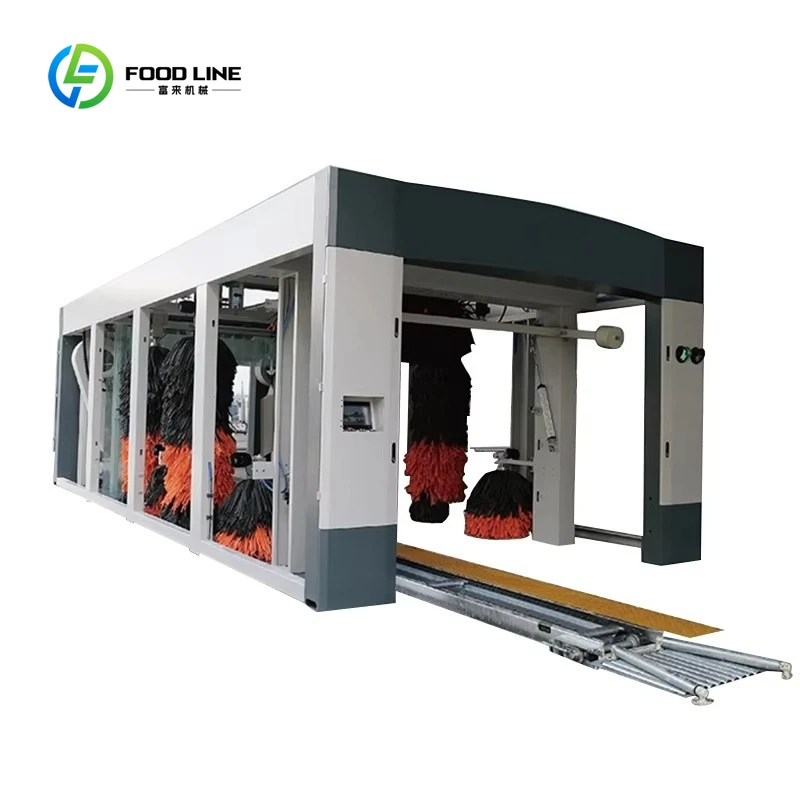 Customized Automatic 7/9/11 Brushes Tunnel Car Washing Machine Tunnel Brushless Car Wash Machine Touchless Car Washing Machine