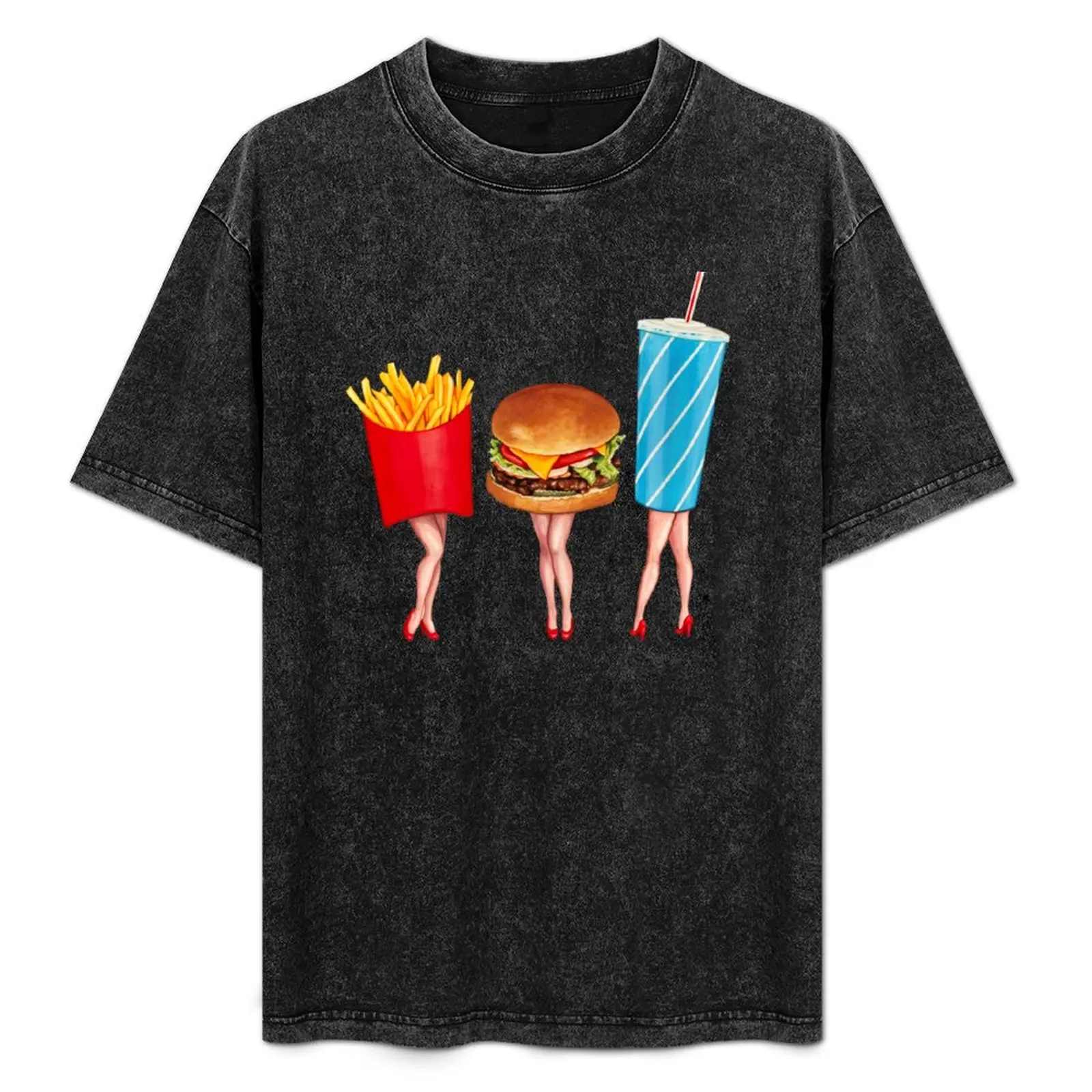 Combo Meal Pin-Ups T-Shirt shirts graphic summer top custom shirt aesthetic clothes mens designer t shirt