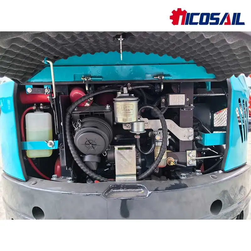 حفارة زاحفة صغيرة للاستخدام في البناء والحديقة - بأسعار معقولة وصغيرة الحجم مع شحن مجاني