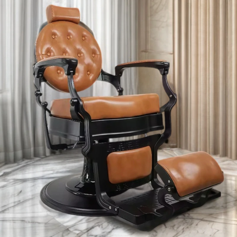 Orange Barber Chair… - image