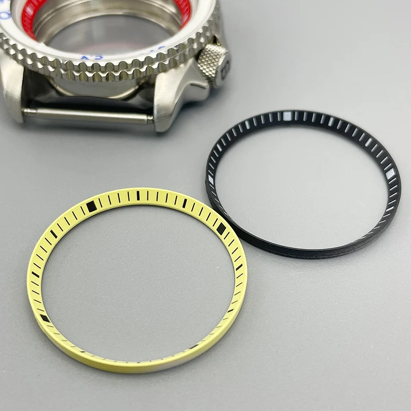

1Pcs 30.5mm SKX007 Replace Chapter Ring Fits SKX009 SRPD Watch Cases Plasticsr Inner Ring NH35 NH36 Watch Case Refit Parts