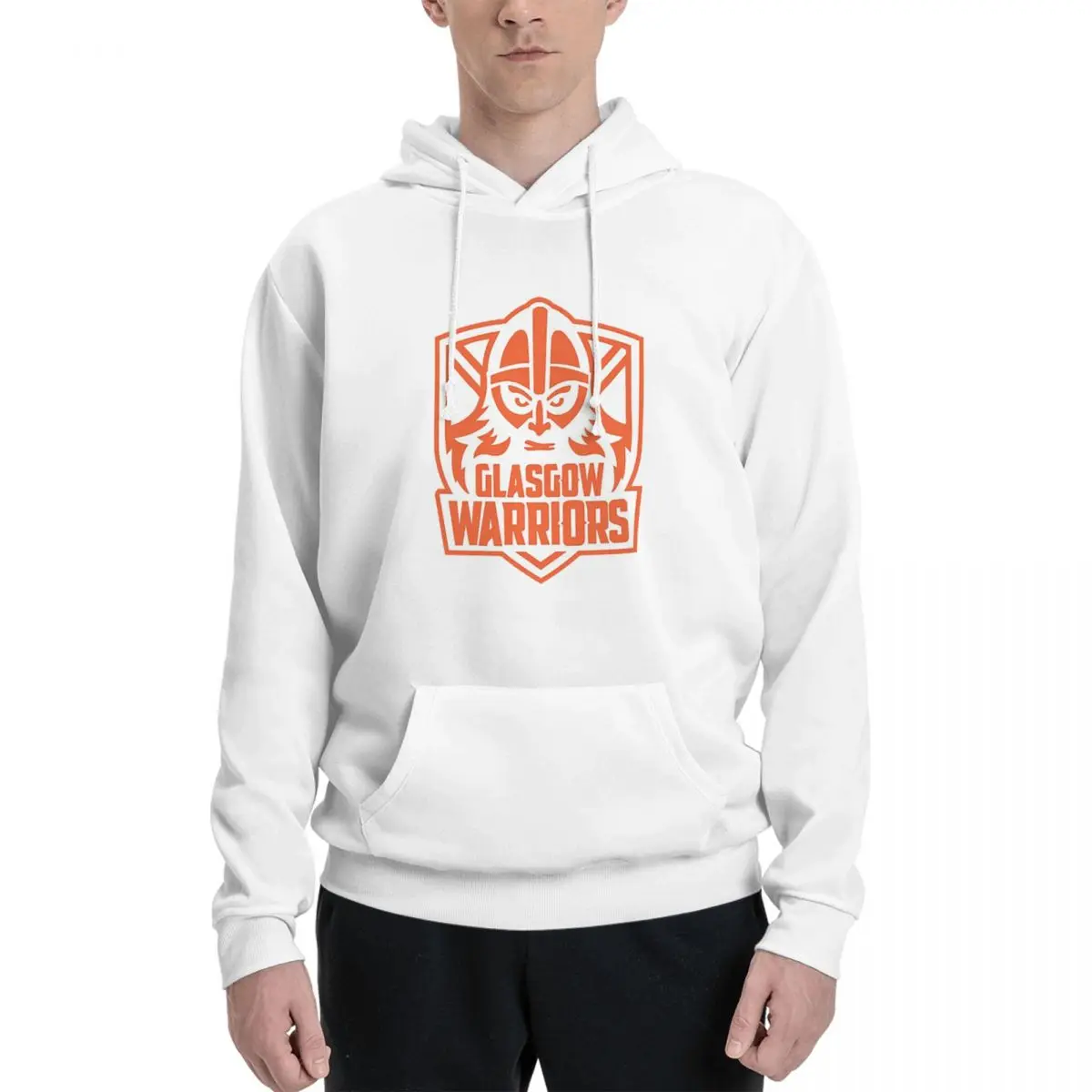 

Толстовка с капюшоном GLASGOW WARRIORS RUGBY-TEAM, пуловер в стиле хип-хоп, осень-зима, мужская и женская толстовка, топы с длинными рукавами