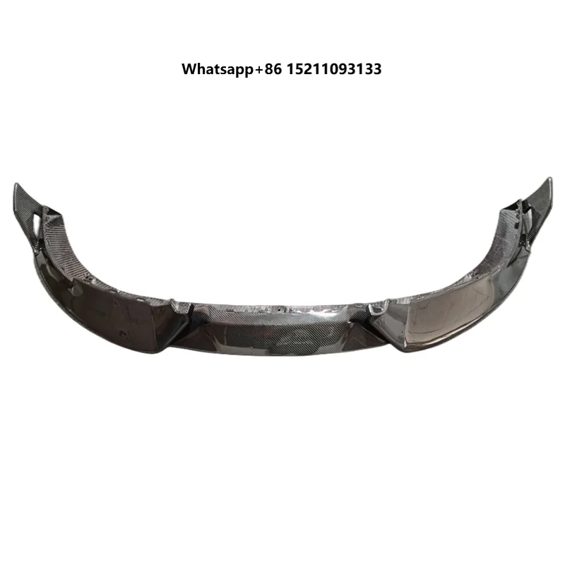 M Style Carbon Fiber Front Lip Front Bumper Spoiler Front Bumper Lip for Body Kit