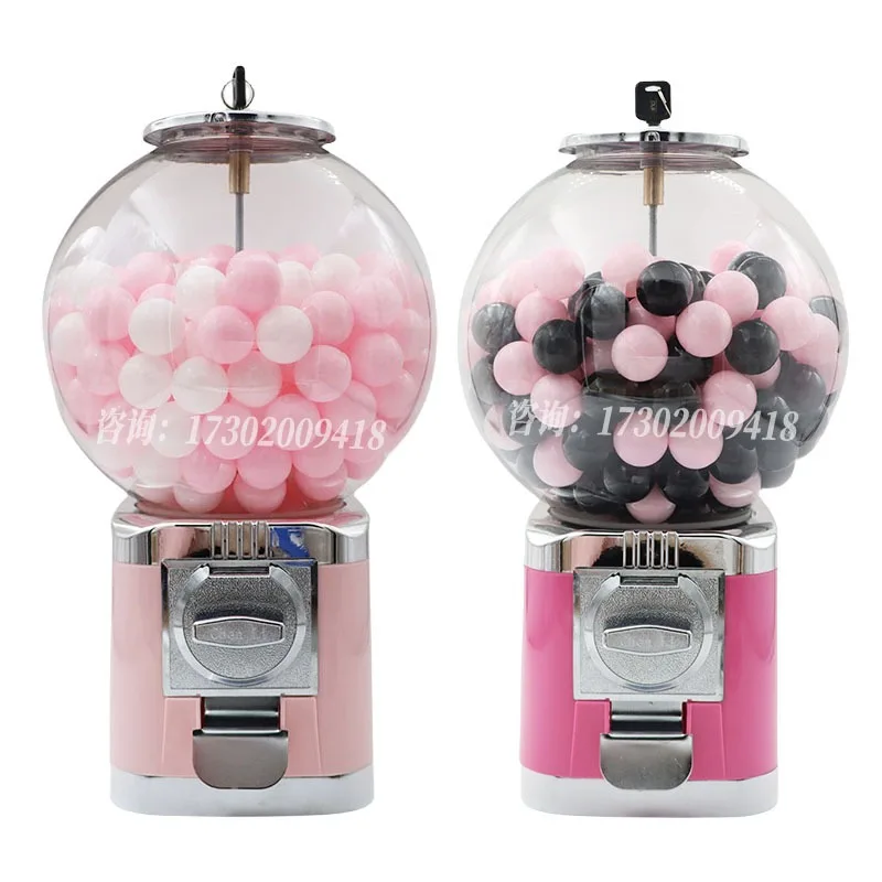 Store 25IN Small Candy Dispenser Children\'s Candy Machine Money Organizer No Coin Home Decoration and Table Accessories