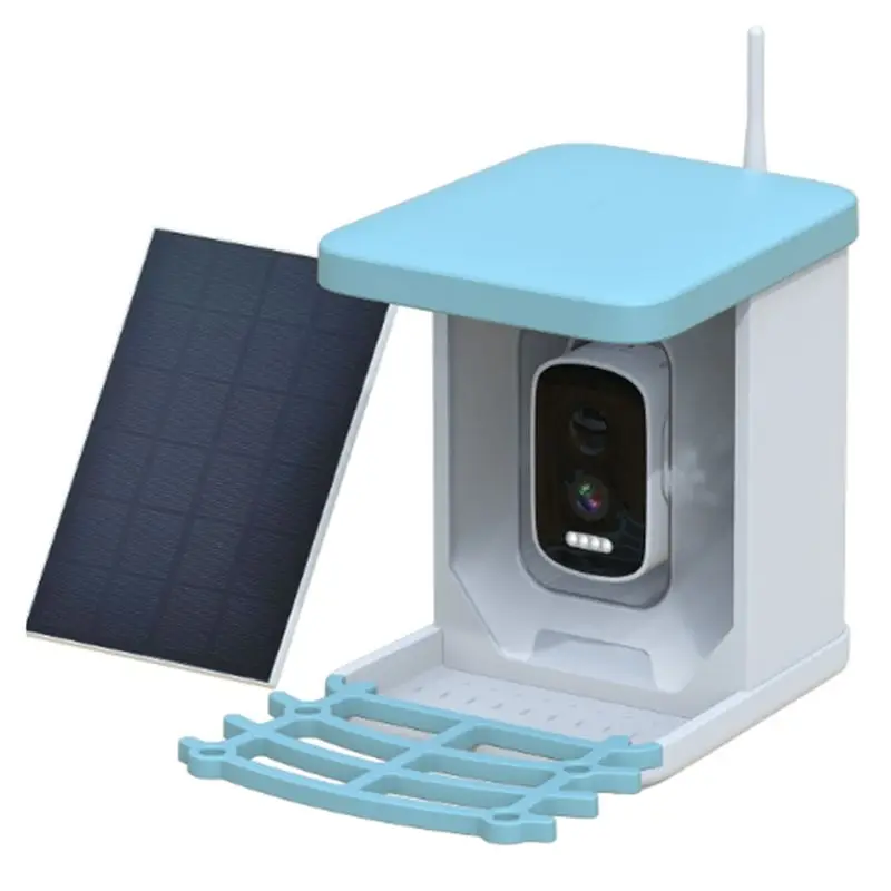 Bird Feeder Video Camera With Solar Panel Wifi Wireless Outdoor Solar Camera Motion Detection Bird Watching Camera-A31R
