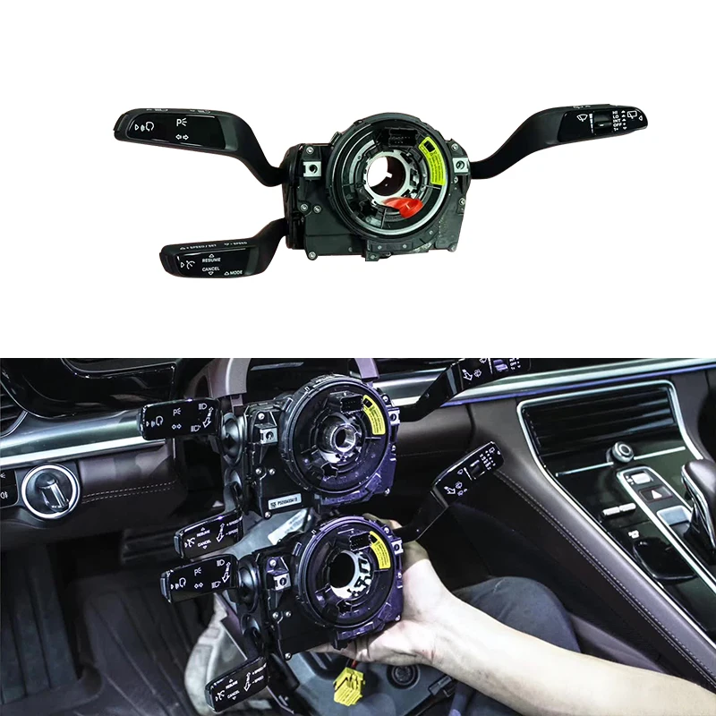 For Porsche Panamera 2017-2020 Car Modification Steering Wheel Heating Upgrade 971.1 Steering Wheel Heating Gear Shift