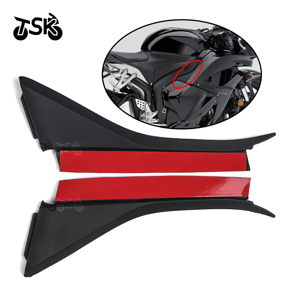 Fita de vedação antiderrapante impermeável placa de revestimento, adesivos laterais, almofada de borracha, Honda CBR600RR, CBR600 RR, F5, 2007-2012, 2011