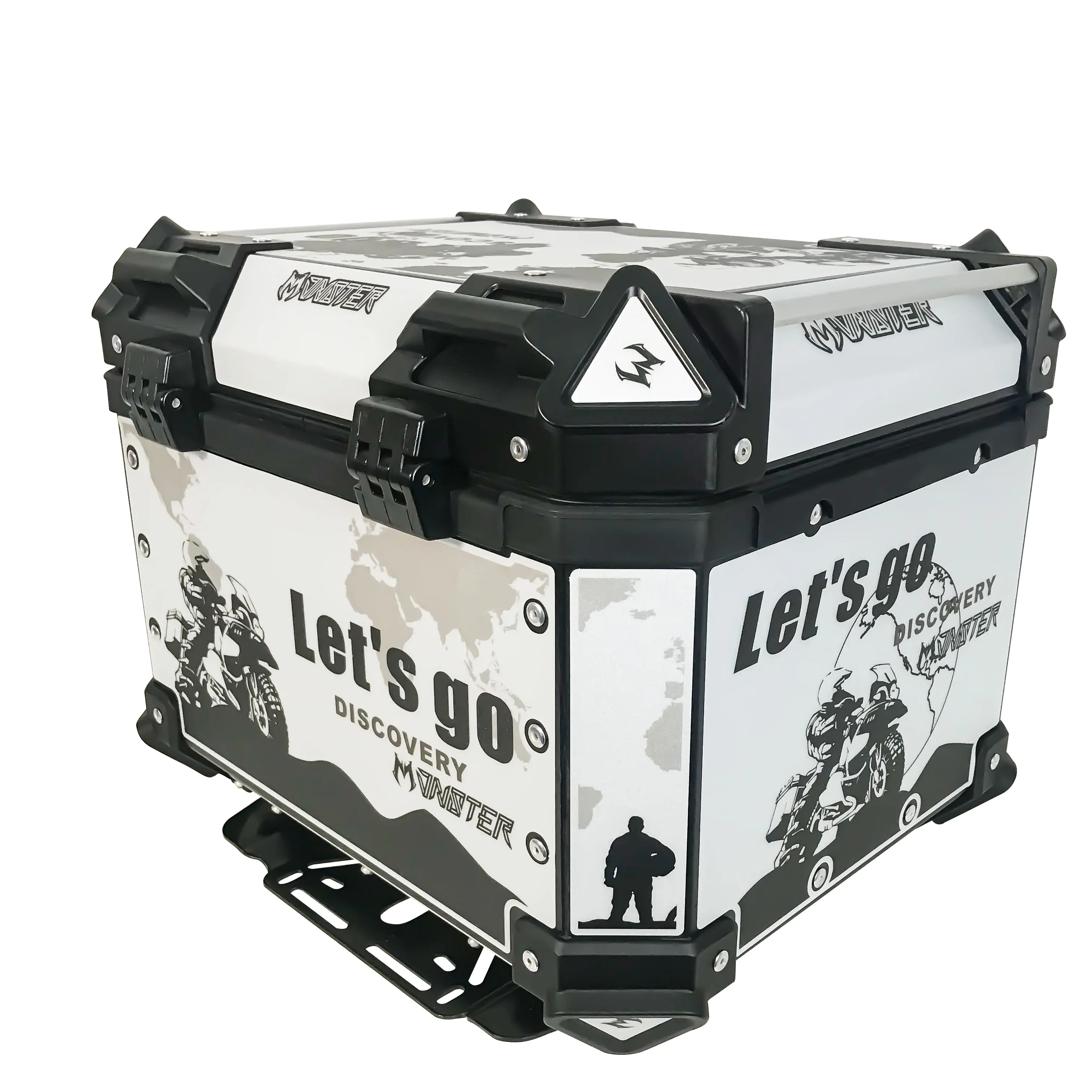 STLF 45L Motorcycle Accessories Motorcycle Tail Boxes Motorcycle Aluminum Top Box