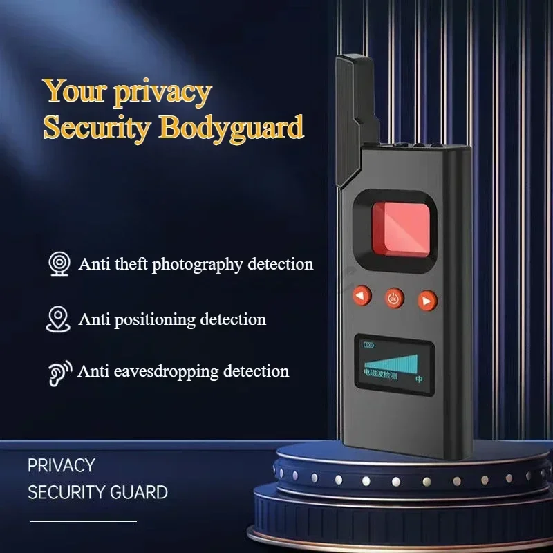 Indicador de tela detector inteligente câmera do hotel gadgets anti espião e rastreamento de sinal gps multifuncional detecção magnética
