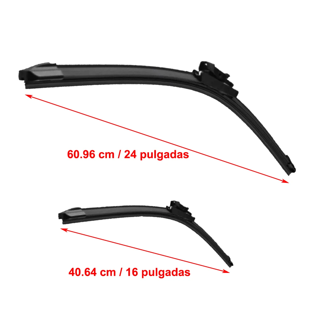 Wiper Front Wiper Blades for CHEVROLET SONIC 2012 2013 2014 2015 2016 Windshield Windscreen Front Window 24\