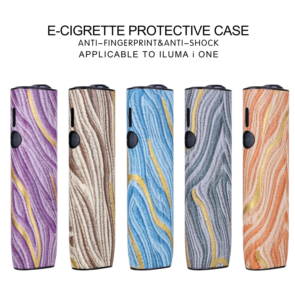 

Luxury for IQOS ILUMA One Case Replaceable Leather for ILUMA I One Cover for Iqos 7 Accesorios