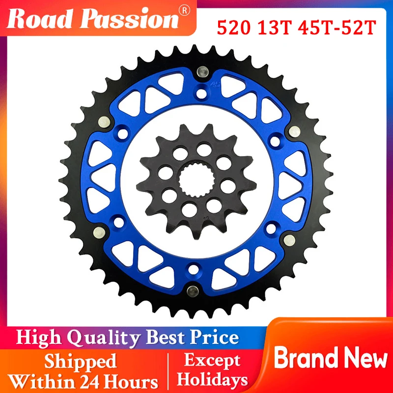 

Motorcycle 13T 45T 46T 47T 48T 49T 51T 52T Front & Rear Sprocket Kit For YAMAHA WR250 WR250F YZ125 YZ250 YZ250F WR YZ 250 125 F