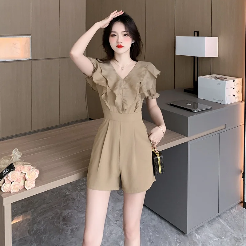 Faionable Set completo intero per donna Estate 2024 Materiale poliestere Sensazione di fascia alta Taglia piccola Friendly Ele Dr