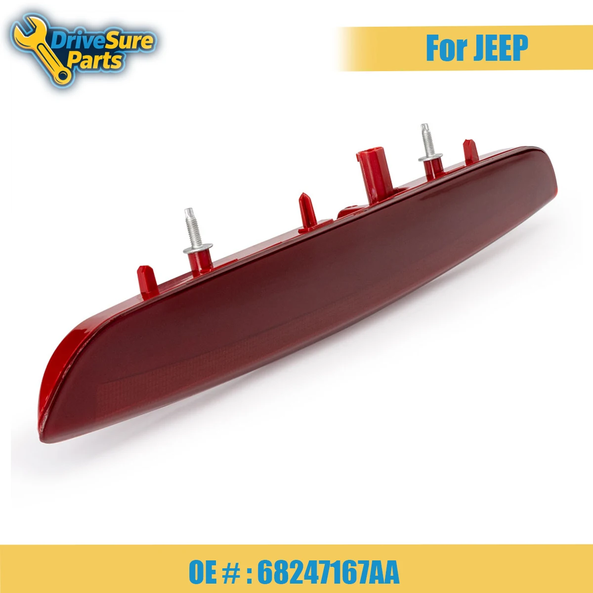 

68247167AA Car 3Rd Third Brake Stop Light High Mount Rear Brake Stop Lamp Signal Lamp For JEEP RENEGADE 2015 2016 2017 2018-2020