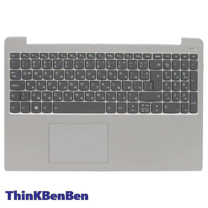 BE Belgian Platinum Grey Keyboard Upper Case Palmrest Shell Cover For Lenovo Ideapad 330S 15 15IKB 15AST 15ARR 5CB0R07406