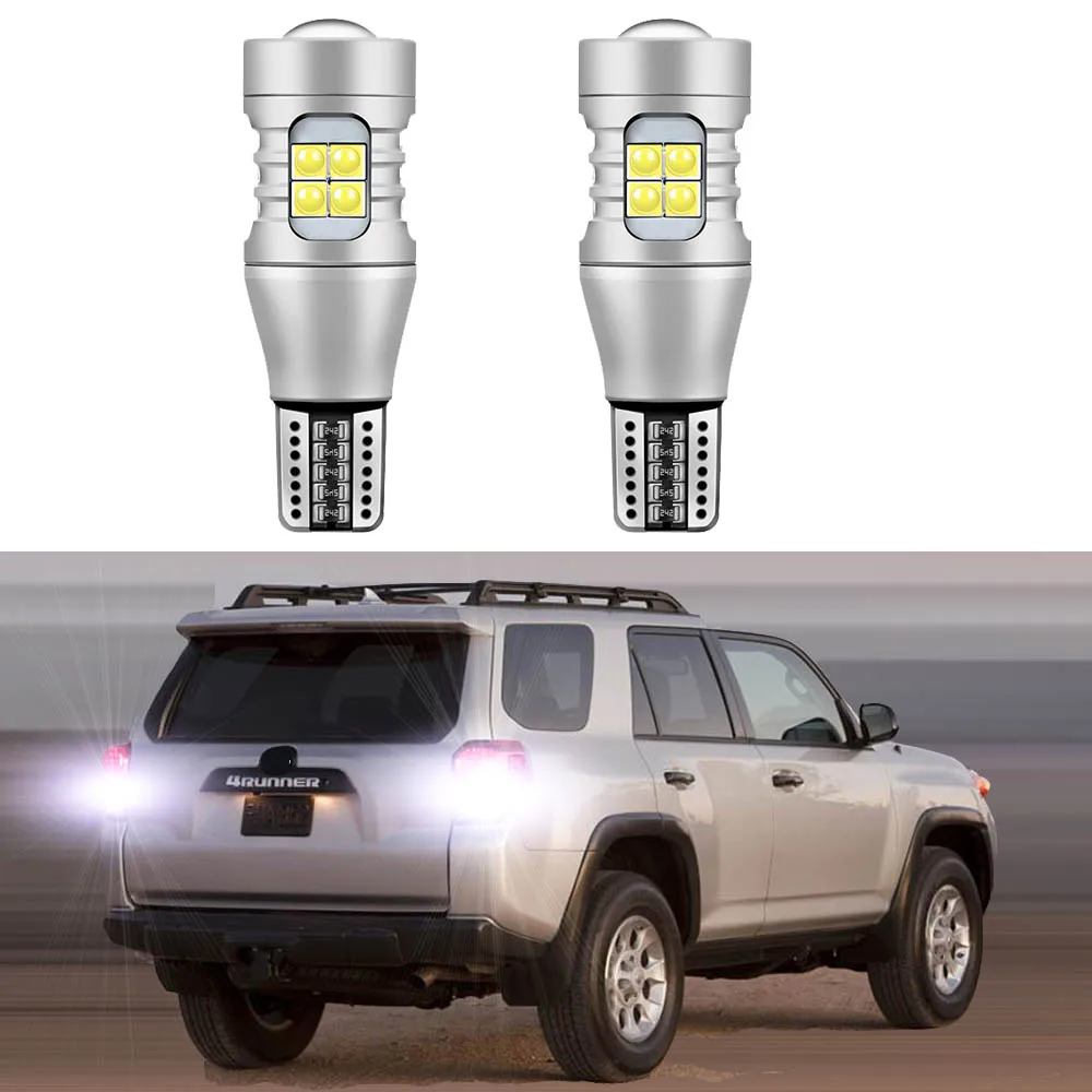 2pcs For Toyota 4Runner 2001-2015 2016 2017 2018 2019 2020 2021 2022 2023 Canbus Car Led Backup Reversing Lights