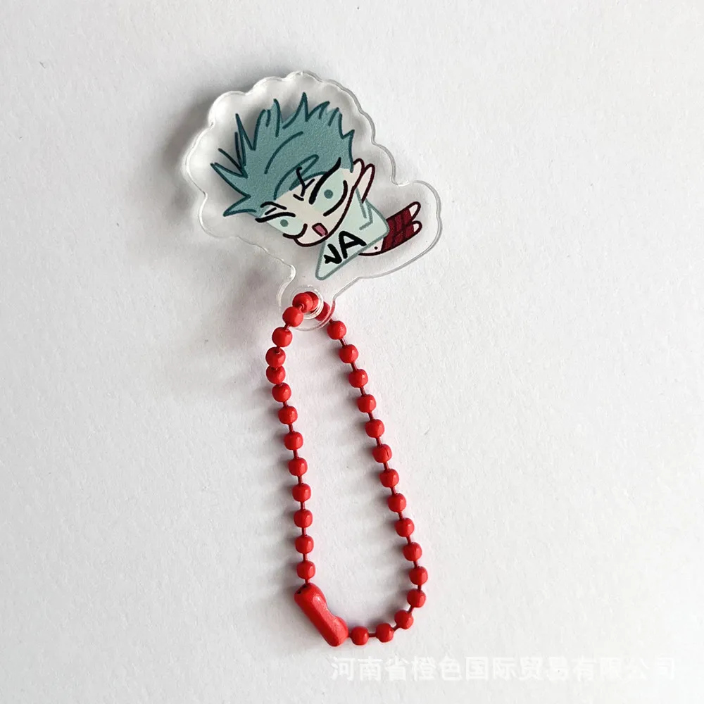 Anime Alien Stage Ivan Till Cosplay Key Chain Acrylic Kawaii Keychains Backpack Pendant Ornament Key Ring Accessories Gift
