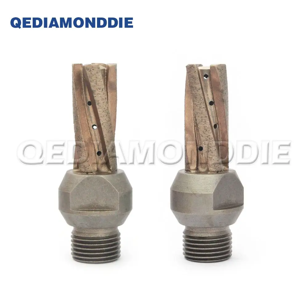 Imagem -02 - Sinterizado Diamante Milling Cutter Cnc Diamante Milling Dedo Router Bits para Vidro