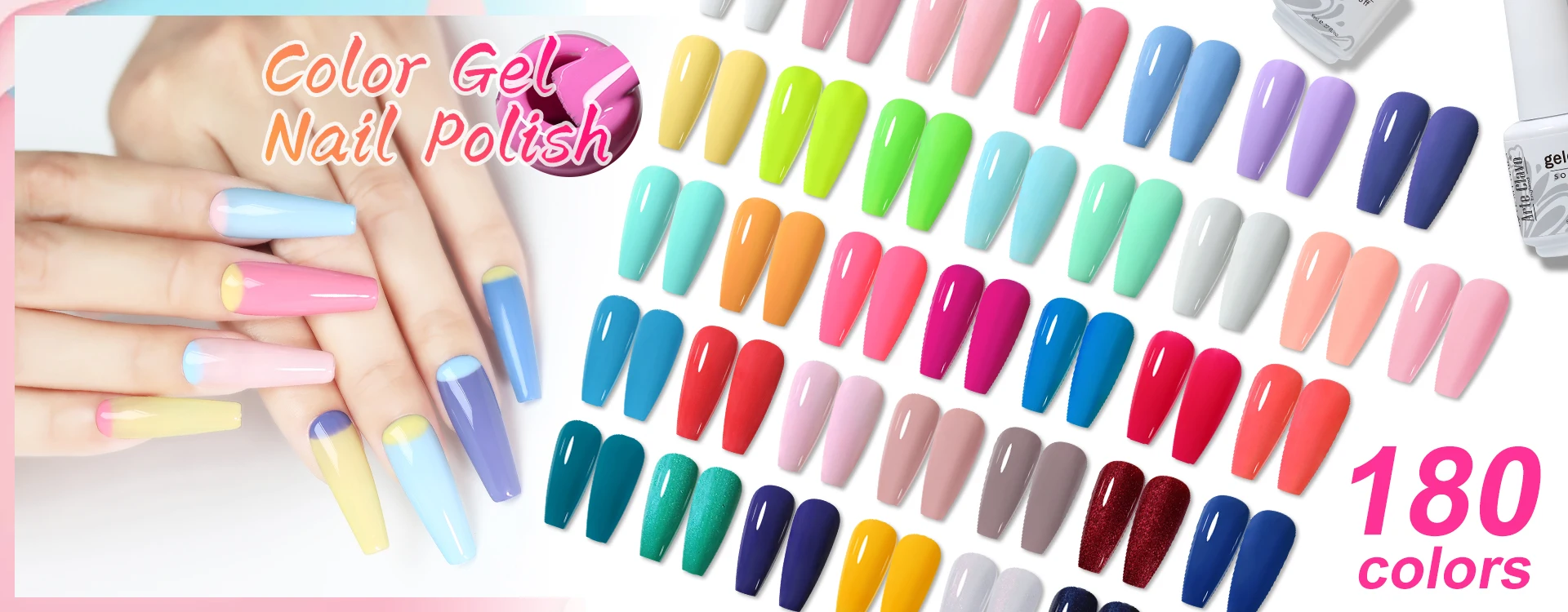 Arte Clavo Großhandel 15ml HEMA- und TPO-freier UV-LED-Gel-Nagellack, ablösbarer Gel-Lack, Nagelkunst, Dropshipping, Salonbedarf – Detail 1