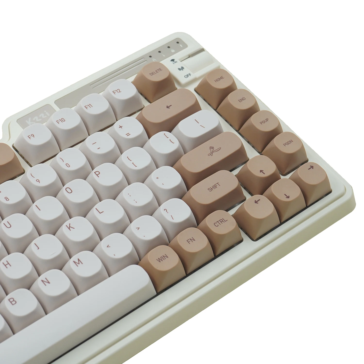 Imagem -05 - Conjunto de Keycap Npkc Tiramisu Perfil ma 119 Teclas Teclas Pbt para Teclado Mecânico Interruptor Cherry mx