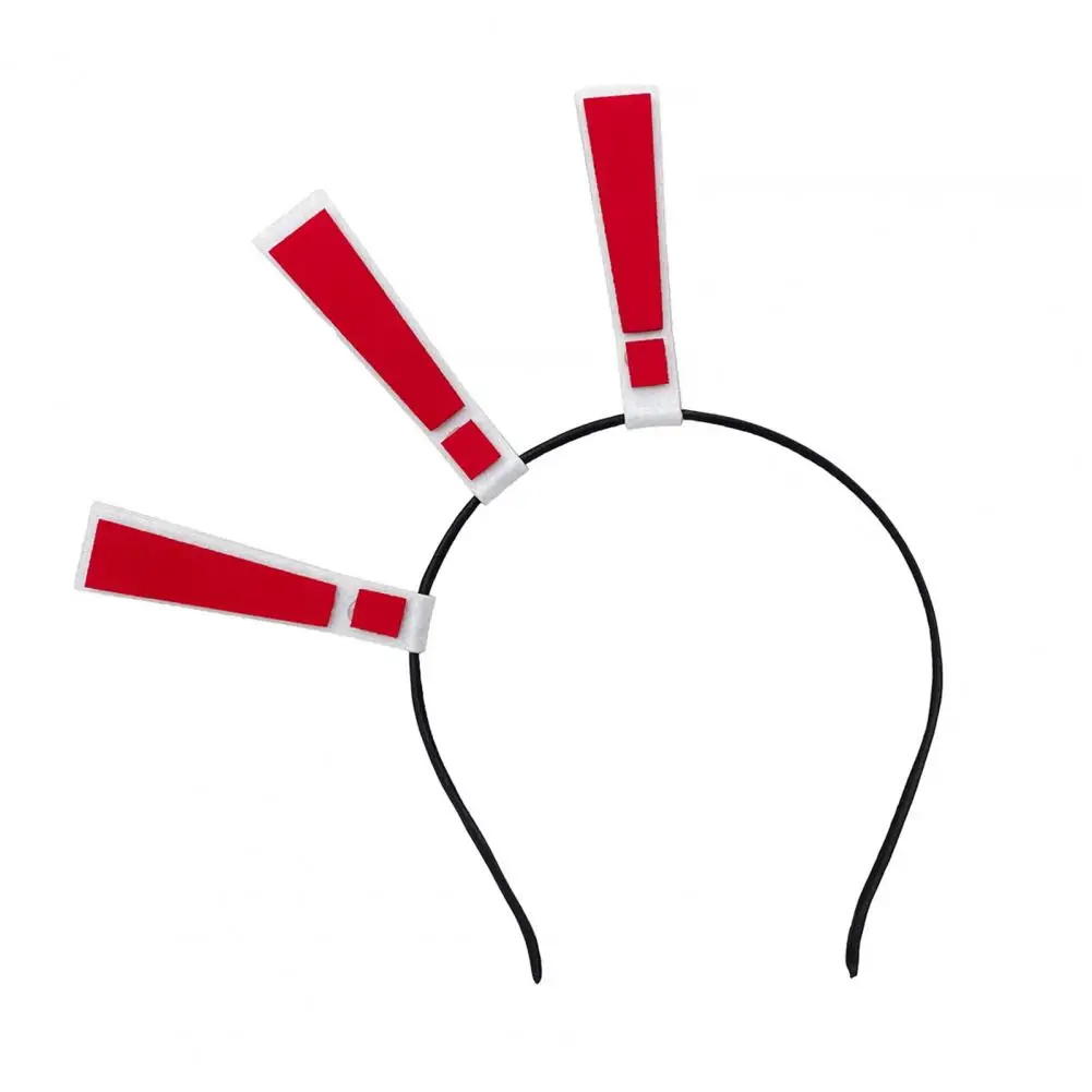 

Girl Hair Accessories for Weddings Fashion Headbands for Stylish Looks Elegant Question Mark Decor Headband for Women Girls