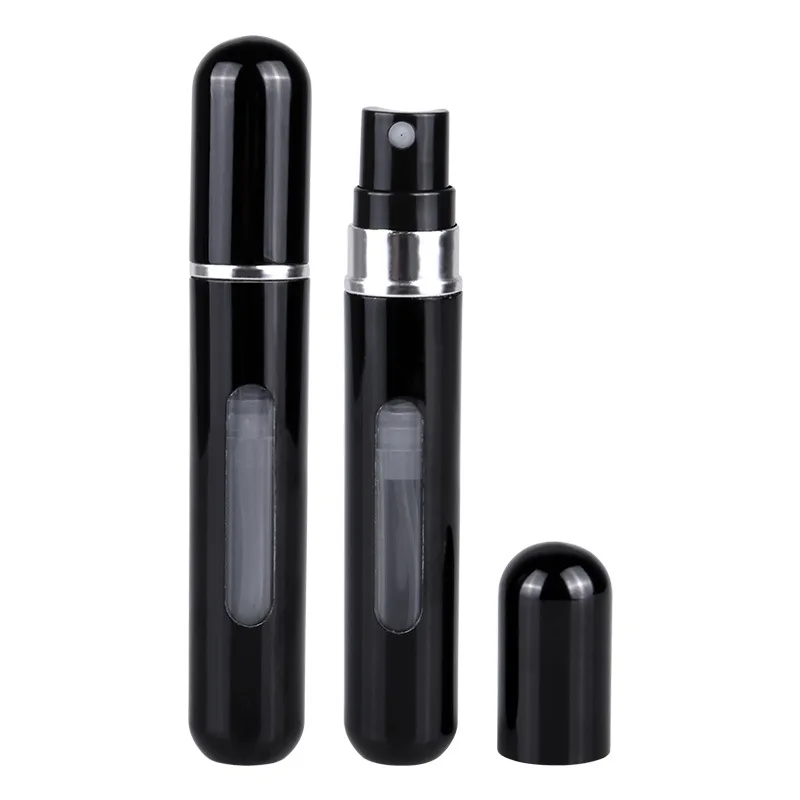 Mini Bottle Refillable Perfume Spray With Spray Scent Pump Empty Cosmetic Containers Portable Atomizer Bottle 5ml 8ml