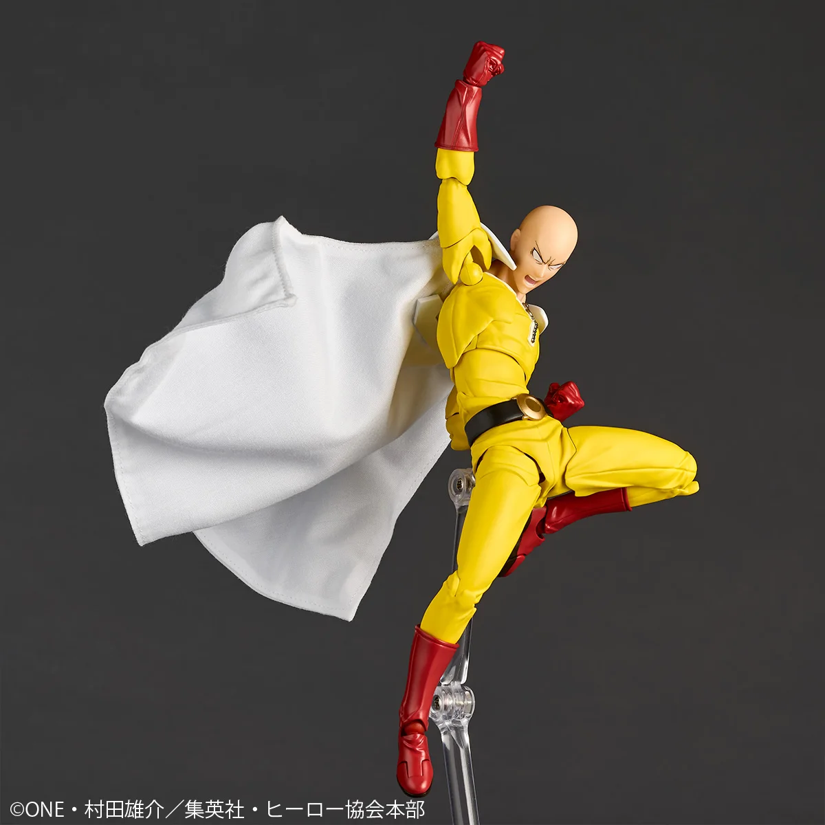 

Original KAIYODO Amazing Yamaguchi Saitama Revoltech One Punch Man 1/12 Action Doll Collectible Anime Figure Model Toy