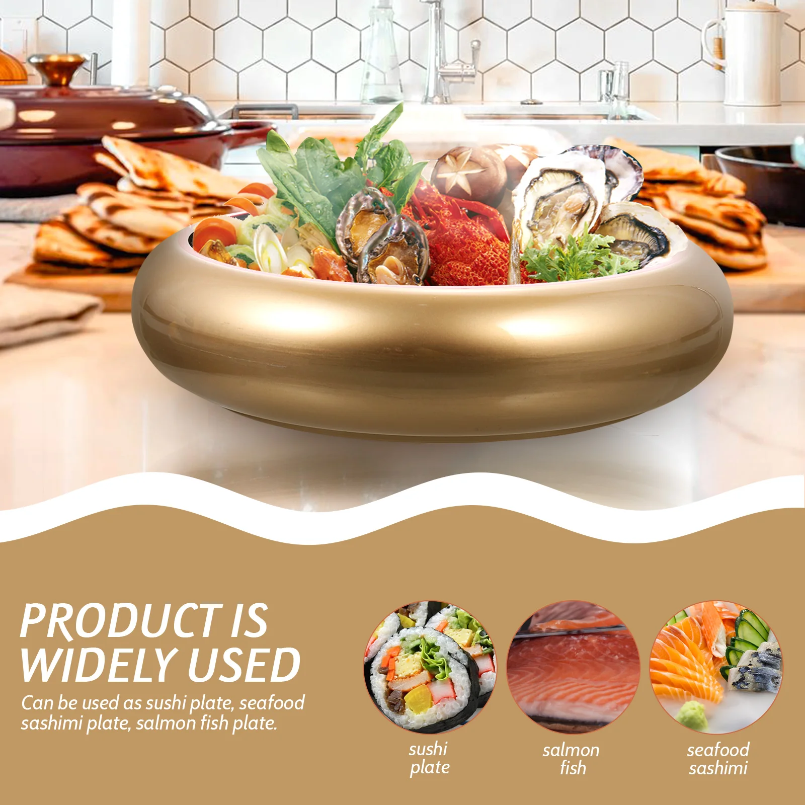 

1 set Sashimi Plate Sushi Dish Rounded Corner Plastic Dinnerware Fruit Trays Sushi Serving Plate Serving Plates for Salmon