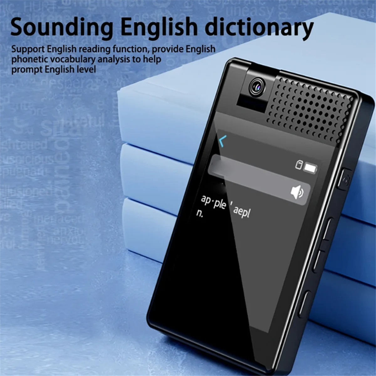 POP-lBluetooth 5.3 MP3 lecteur de musique étudiant haut-parleur intégré Mp5 2.8 pouces écran tactile HIFI baladeur avec