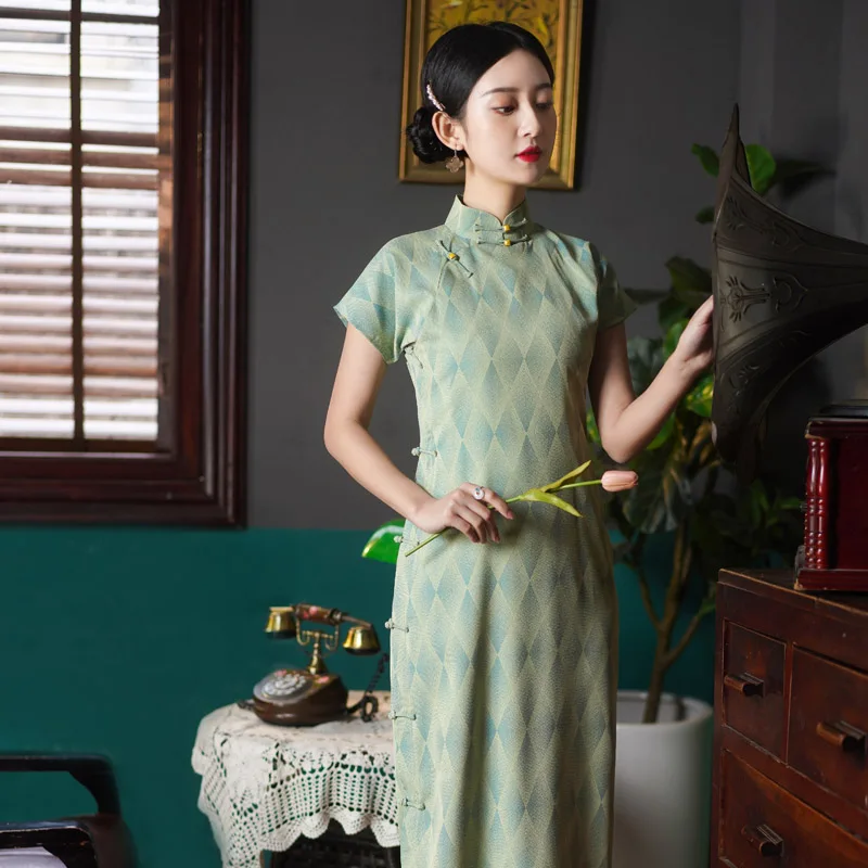 

Новое традиционное цельное платье Mansi для весны и лета, винтажное, молодежное, художественное, без принта, с длинными боковыми пуговицами, в стиле Dr Ele.