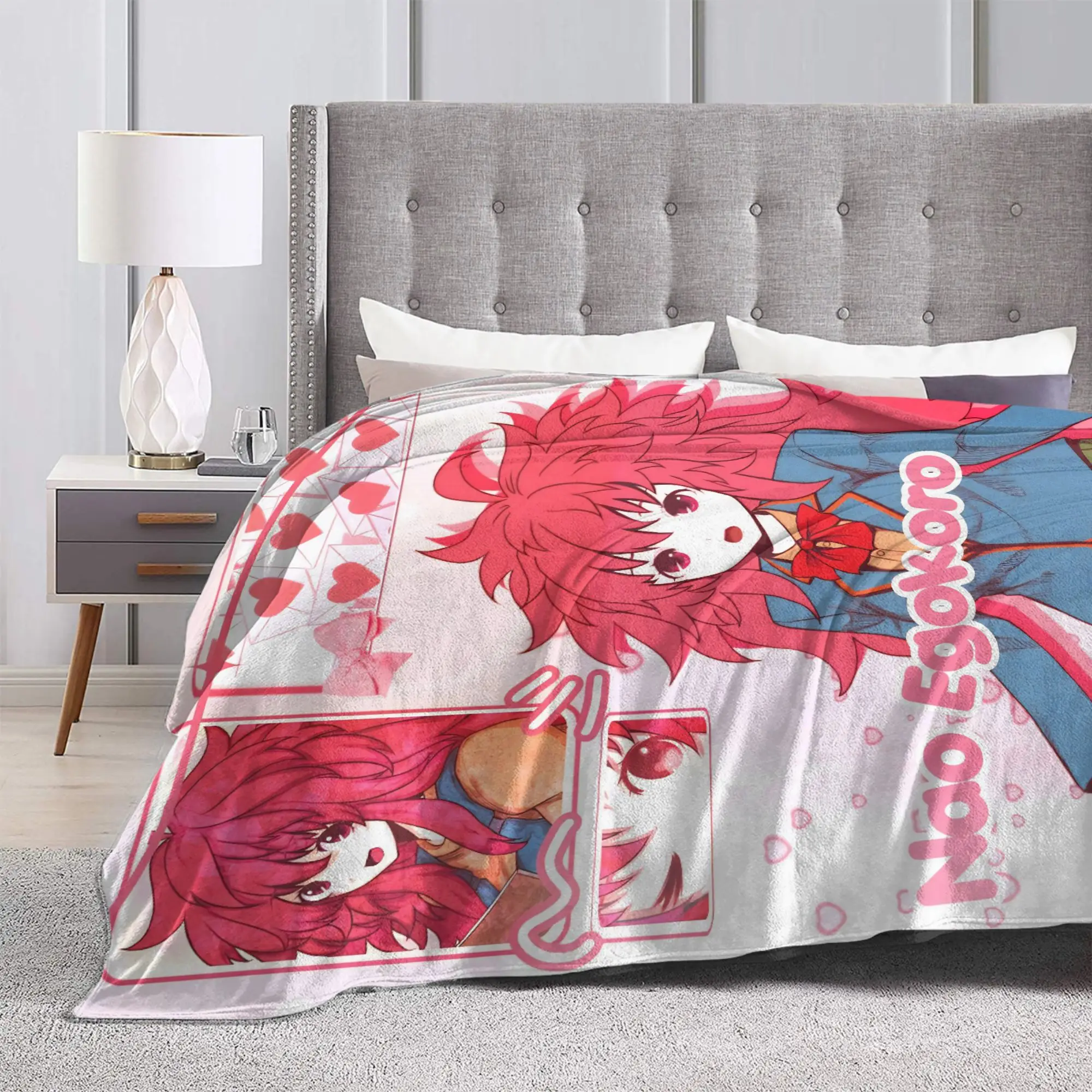 شين سو Idk سارة بطانية ناعمة دورك للموت لعبة نزهة أفخم الفراش يلقي غرفة المعيشة الفانيلا المفرش أريكة غطاء سرير #3