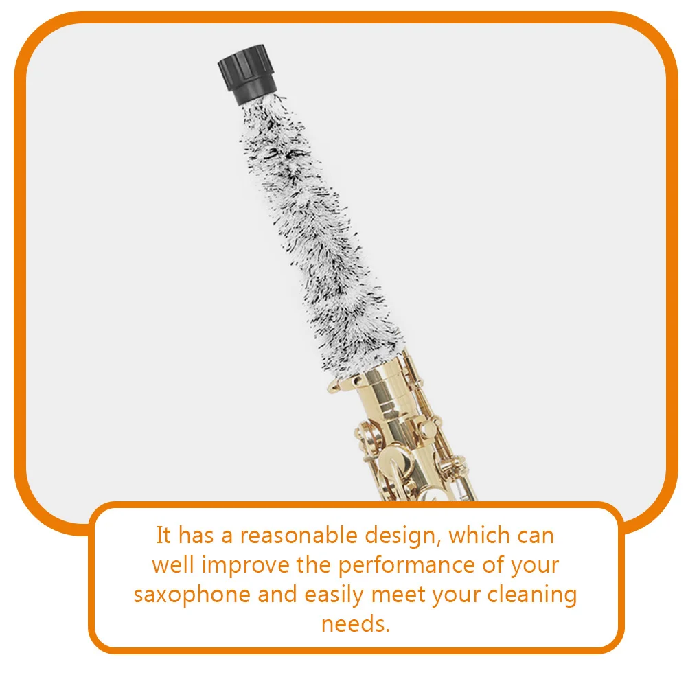 

Sax Cleaning Brush Saxophone Mouthpiece Repair Tools Kits Flute for Alto Maintenance Metal Accessories