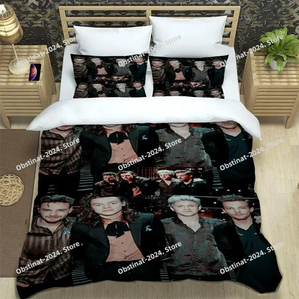 O-ONE Music Band Direction Bedding Set Single Twin Full Queen King Size Bed Set Adult Kid Bedroom Duvet cover Set Home Textile