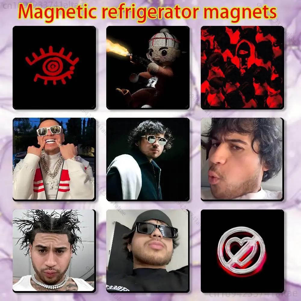 

F-Fuerza Regida Magnetic Fridge Magnets - No Falling Off, Fit for Refrigerators, All Metal Surfaces,Home Decor