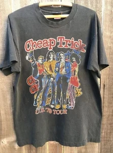 Camiseta con estampado gráfico de la banda Hot Rock Band Cheap Trick in Japan, camiseta de algodón para hombre y mujer, ropa de calle de gran tamaño, estilo Harajuku, camiseta nueva de verano