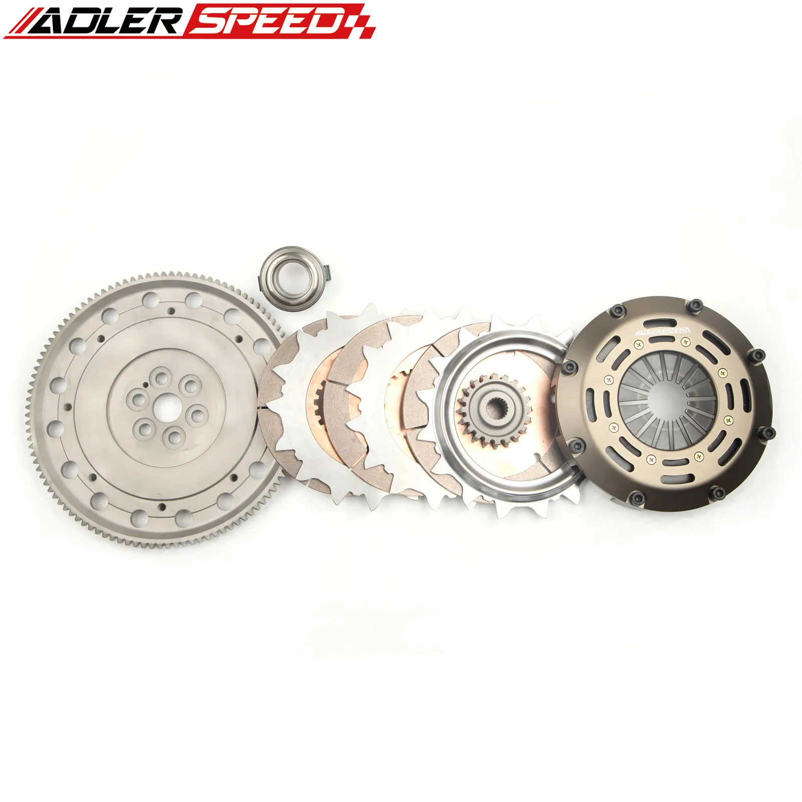 ADLERSPEED Racing Clutch Triple Disc Medium For 89-91 HONDA CIVIC CRX D15 D16