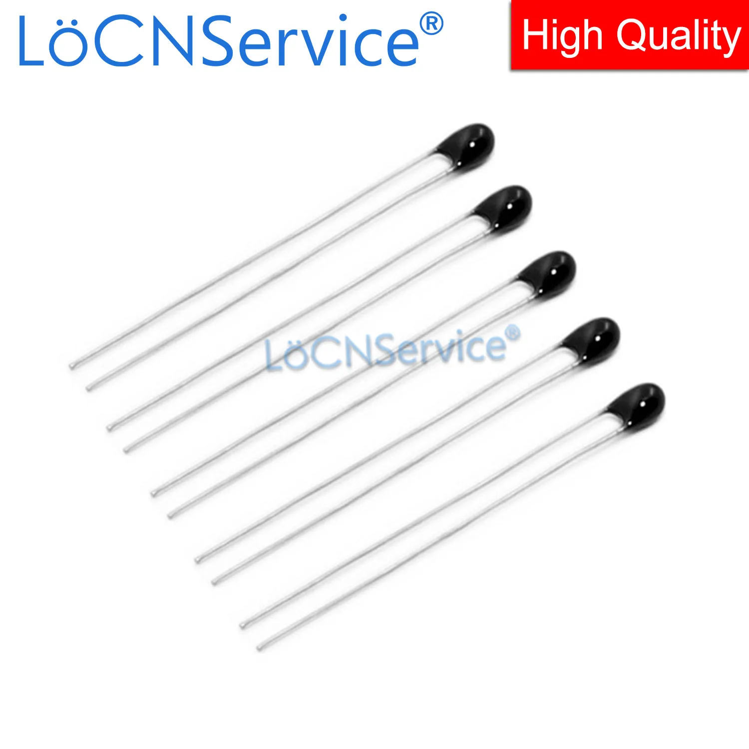 500PCS NTC Thermistor Thermal Resistor MF52 NTC-MF52AT 1K 2K 3K 4.7K 5K 6.8K 10K 15K 20K 30K 40K 47K 50K 100K 1% 3950 Ohm R