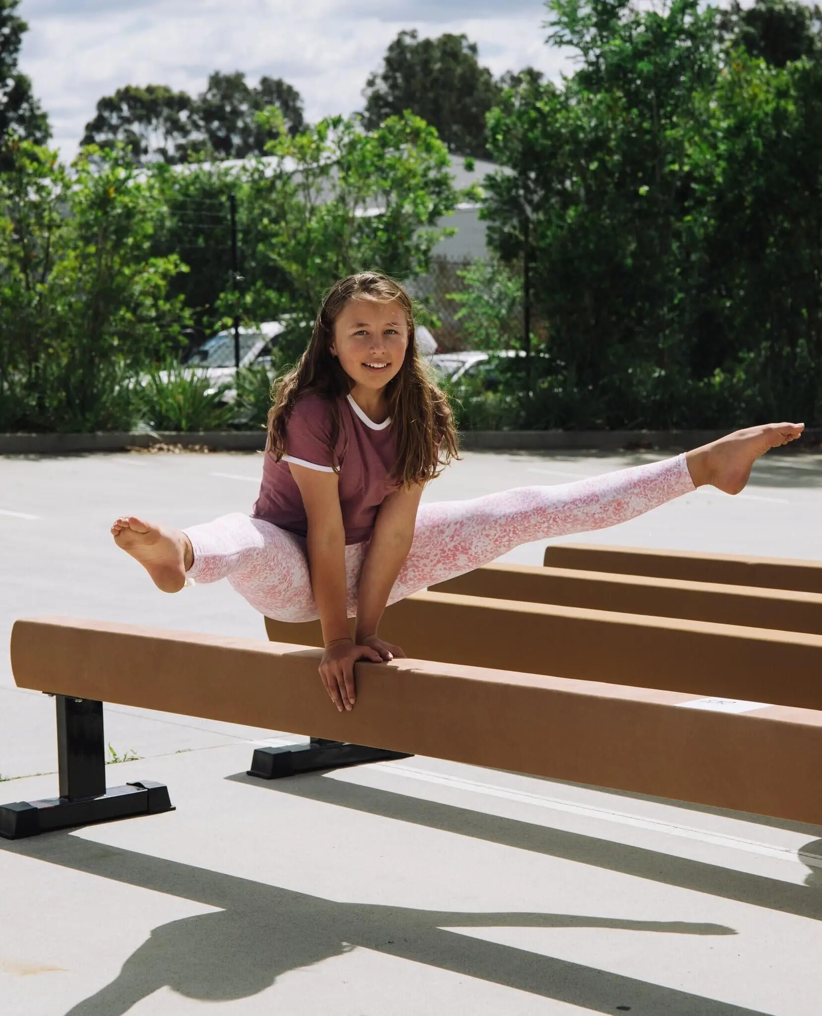 High Quality Gymnastics Equipment Low Balance Beam High Balance Beam  FIG Standard Aluminium Material for Export