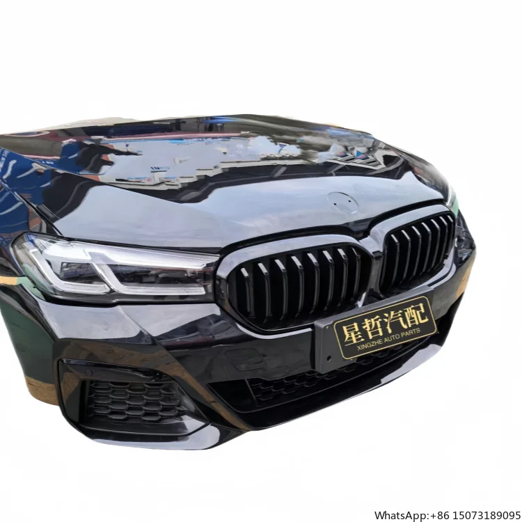 

For Front Bumper Assembly G38 G30 with Grille Radiator tank Hood Fronted Headlights Original New