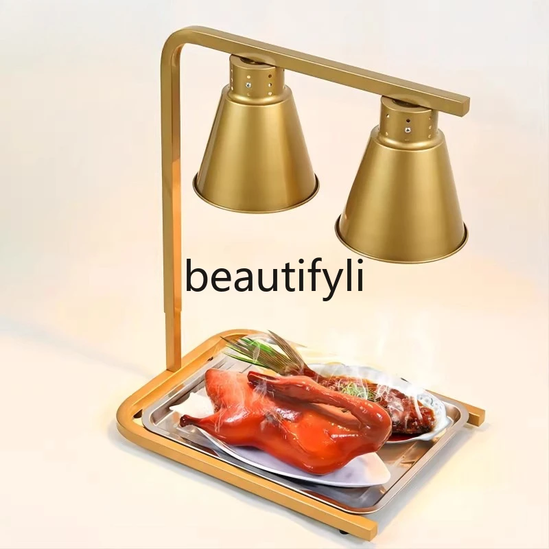 

Food Warmer Double-Headed Heating Buffet Table Hotel Catering Snack BBQ Food Warmer