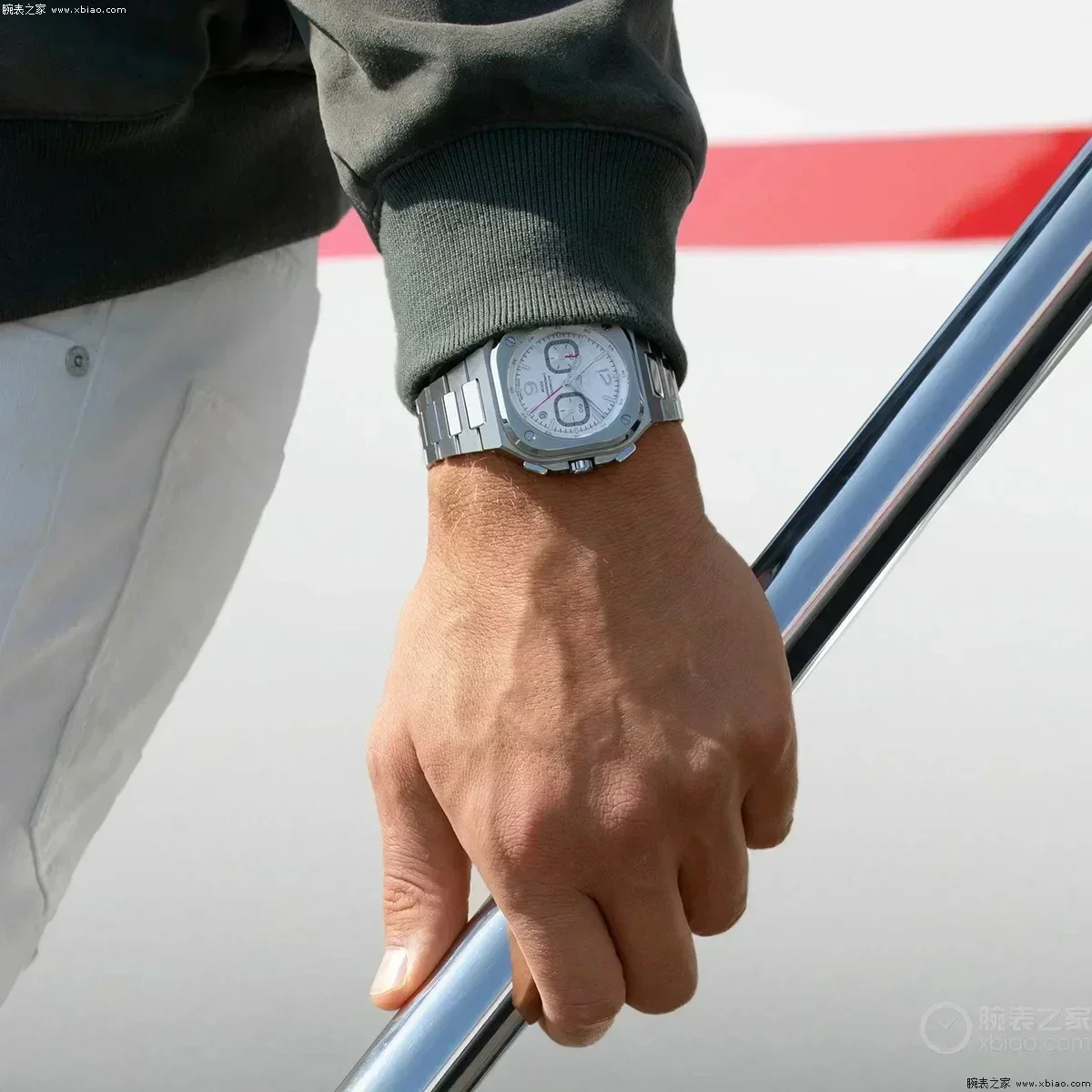 ساعة رجال الأعمال و روس الفاخرة غير الميكانيكية التاريخ التلقائي الفولاذ المقاوم للصدأ طبعة محدودة كوارتز مقاومة للماء #6