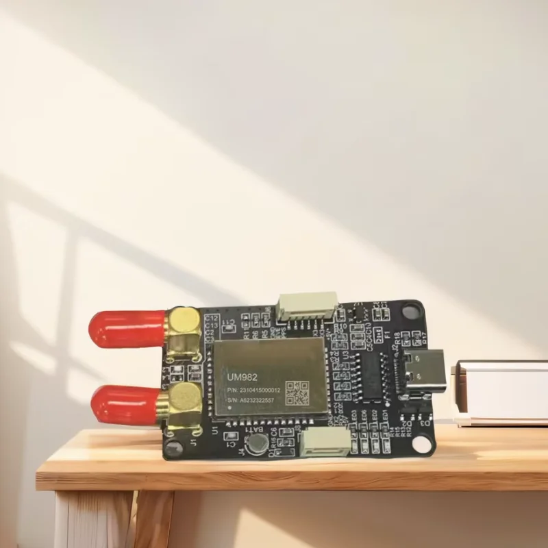 Placa de desarrollo UM982 GPS RTK, placa de navegación de posicionamiento de frecuencia completa, placa Dual RTK GNSS GNSS de alta precisión