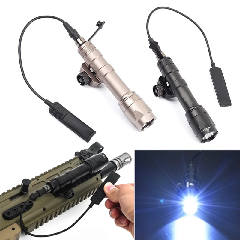 

Tactical flashlight M600C Tactical Flashlight Surefir Weapon Scout Light 600Lumen Pistol Light with Pressure Switch