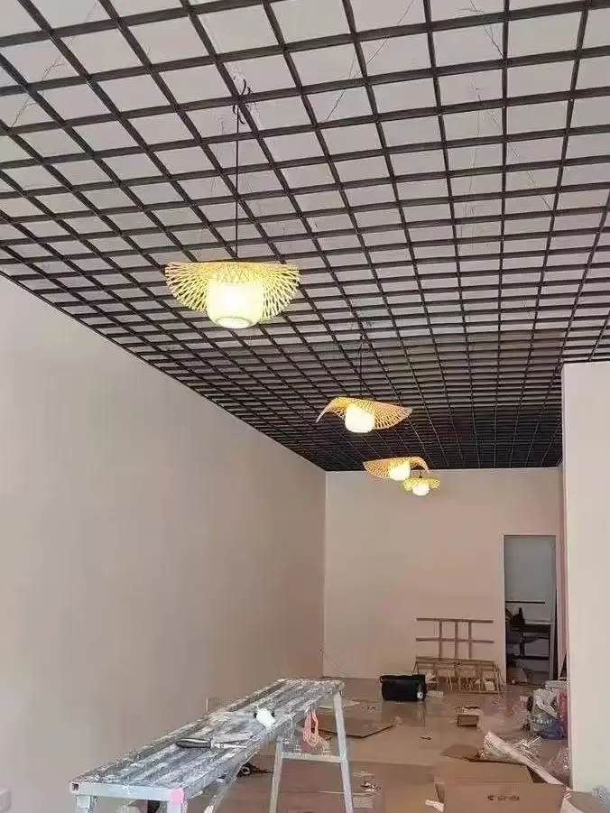 Japanese Style Bamboo Pendant Lights Creative Ceiling Hangin Lamp for Dining Room Restaurant Chandelier E27 Suspension Luminaire