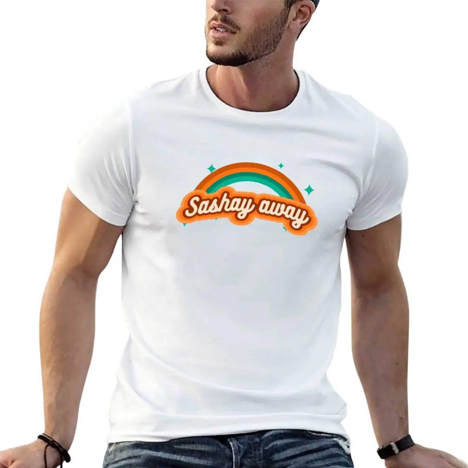 

Sashay Away - Sparkle T-Shirt blue lock luxury clothing labubu valentines clothes T-shirt men