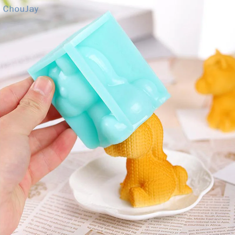 

1Pcs Silicone Horse Mousse Mold Horse Year Chinese New Year Zodiac Milk Jelly Cake Dessert Baking Mold Food-Grade Heat-Resistant