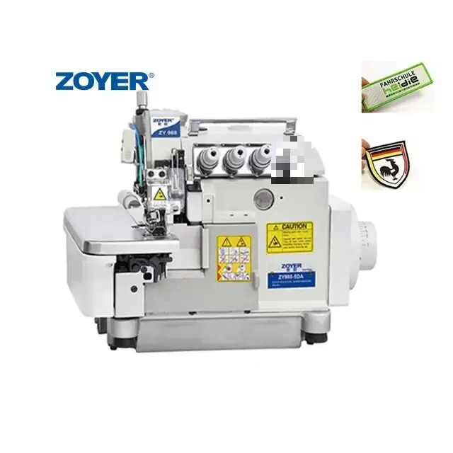 

ZY988-3MD Zoyer Direct Drive EX Type 3 Threads Logo Merrow Overlock Sewing Machine